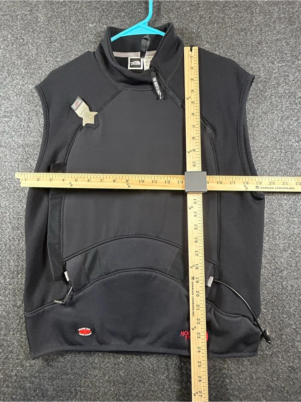 North Face Heated Vest Mens Large Black Summit Series Polartec *Missing Battery*